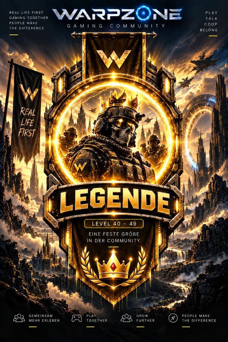 WarpZone Rangkarte Legende
