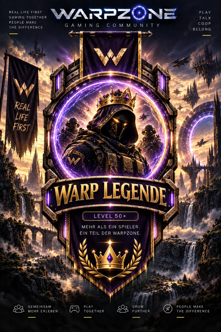 WarpZone Rangkarte Warp Legend